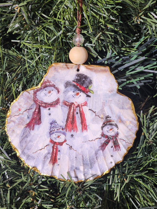 Snowman Family Ornament