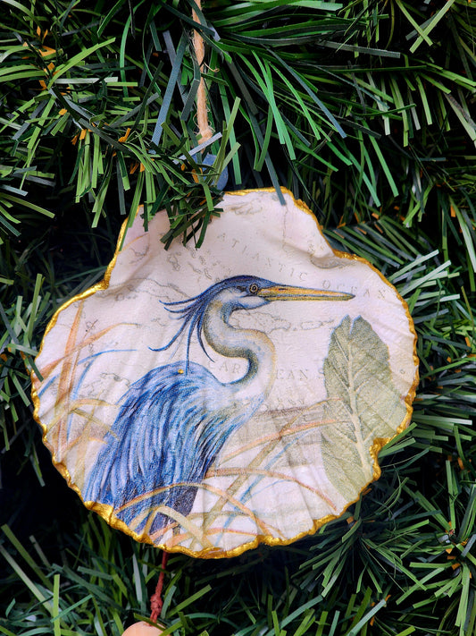 Blue Heron Ornament