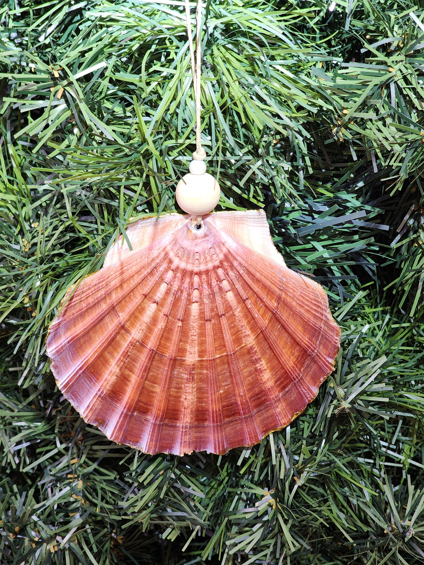 American Flag Heart Ornament