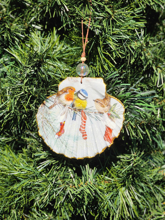 Stocking Birds Ornament