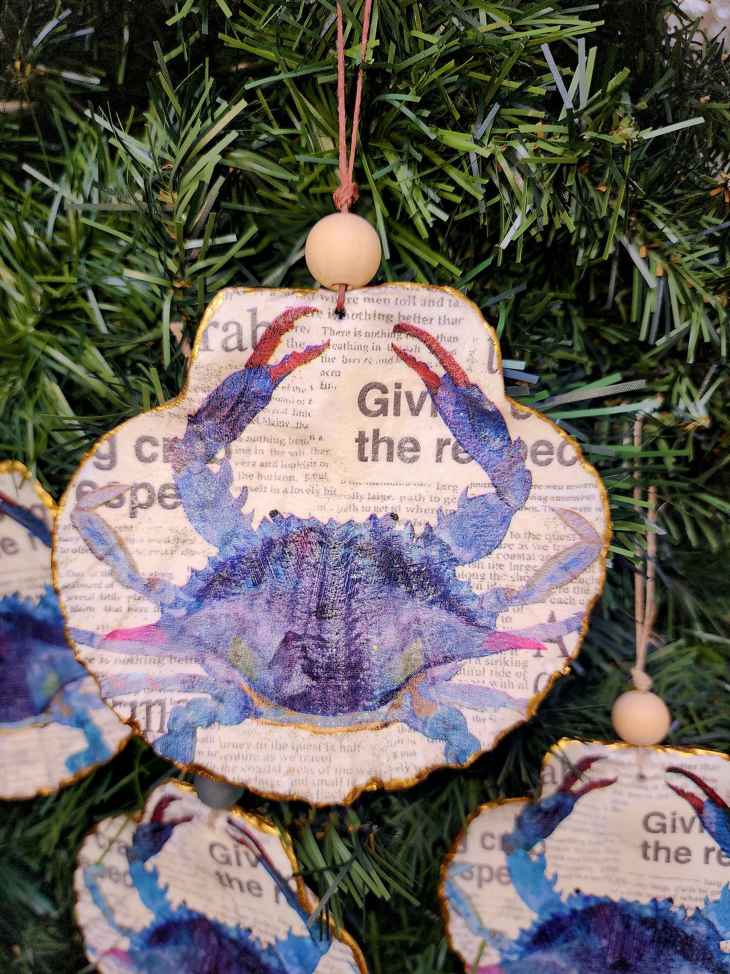 Blue Crab Ornament