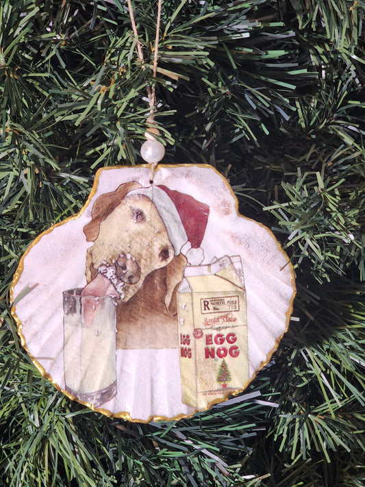 Egg Nog Lab Ornament