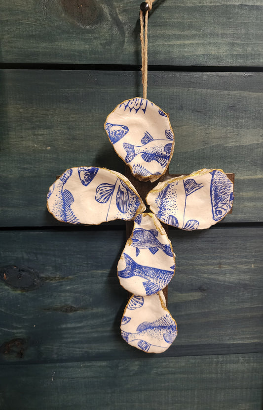 Blue Fish Cross