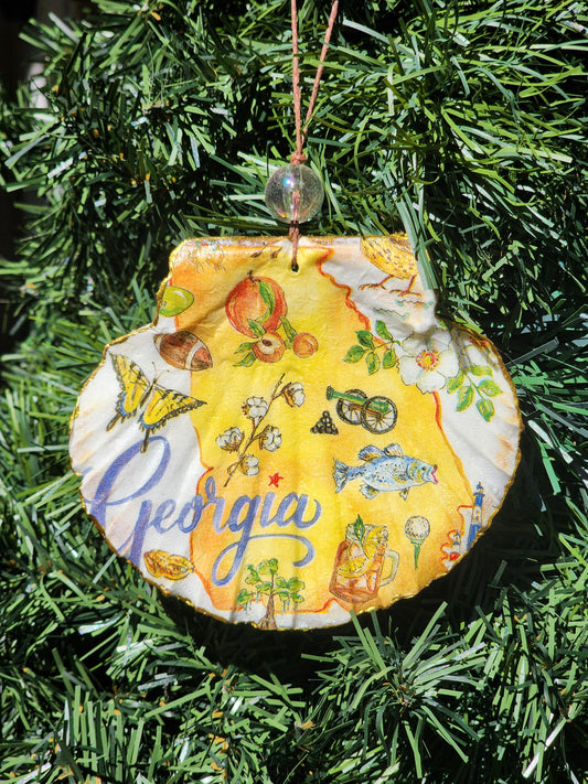 Georgia Ornament