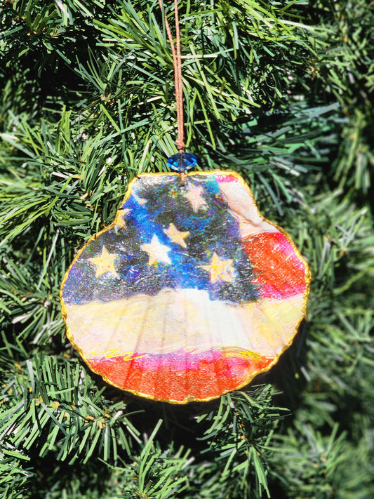 American Flag Ornament