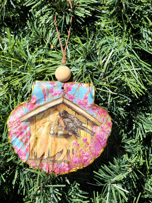 Birdhouse Ornament