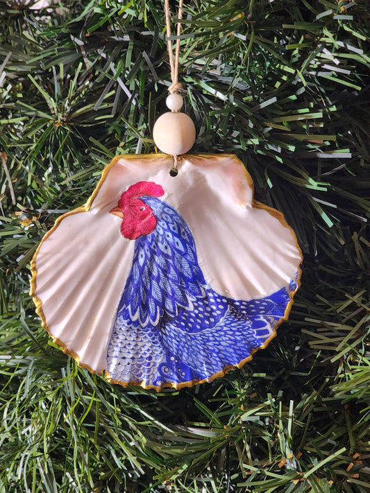 Blue Hen Ornament
