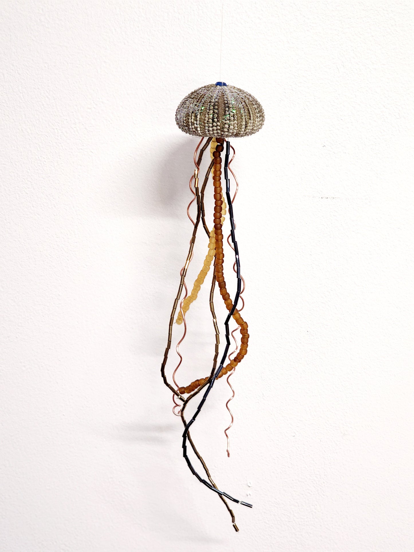Small Sea Urchin Jellyfish Ornament  - G