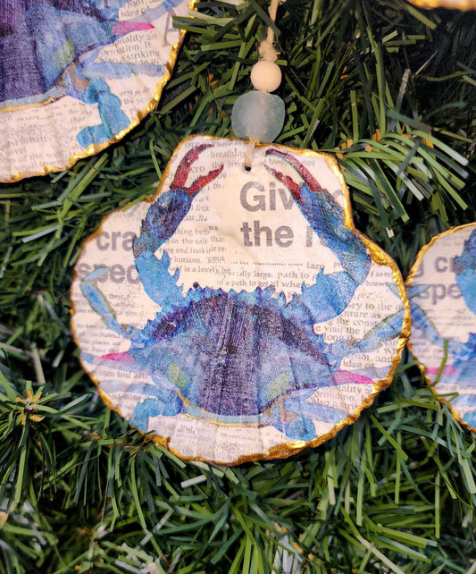 Blue Crab Ornament