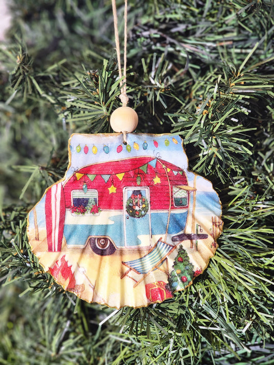 Beach RV Ornament