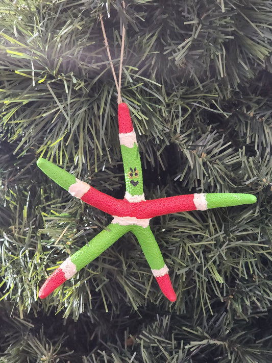 Grinch Starfish Ornament